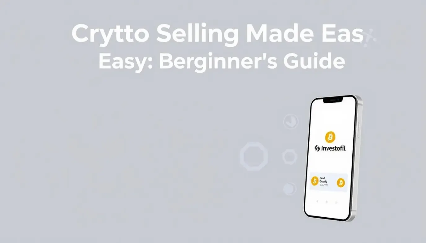Trader analyzing crypto selling strategies on exchange dashboard