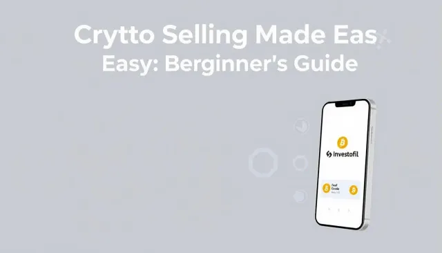 Trader analyzing crypto selling strategies on exchange dashboard