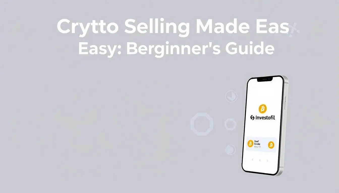 Trader analyzing crypto selling strategies on exchange dashboard