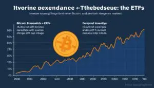 An image representing inverse ETFs related to Bitcoin.