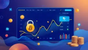 Generate an image of a reputable cryptocurrency exchange platform.